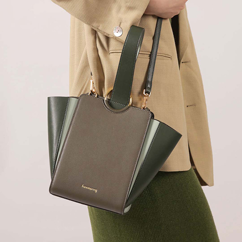 Fantaspring Ring Clutch Brown